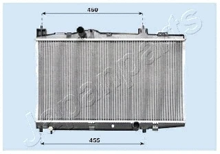 Radiator, engine cooling (RDA153009)
