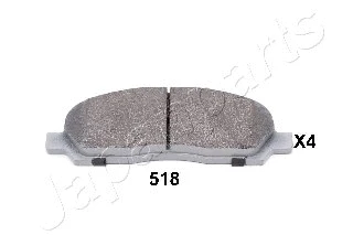 Brake Pad Set, disc brake (PA-518AF)