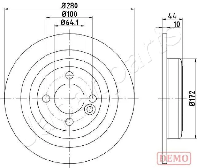 Brake Disc (DP-0135C)
