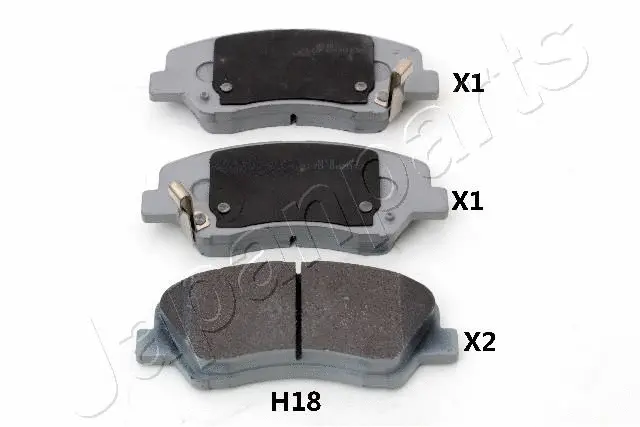 Brake Pad Set, disc brake (PA-H18AF)