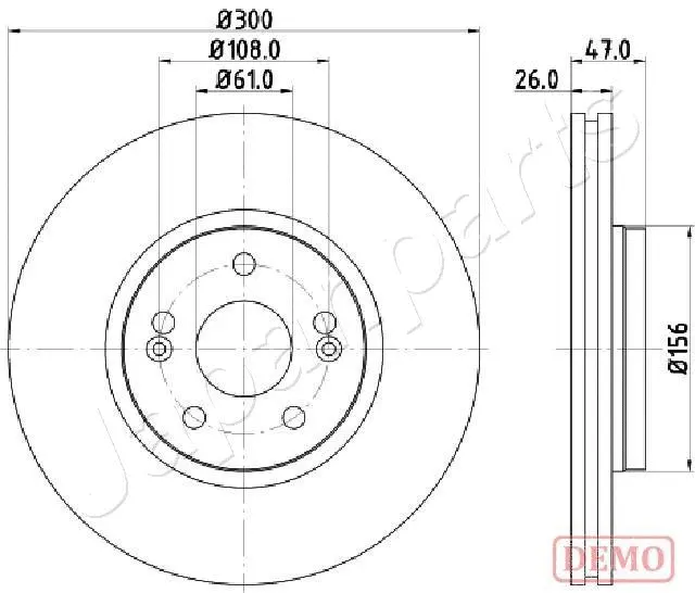 Brake Disc (DI-0712C)