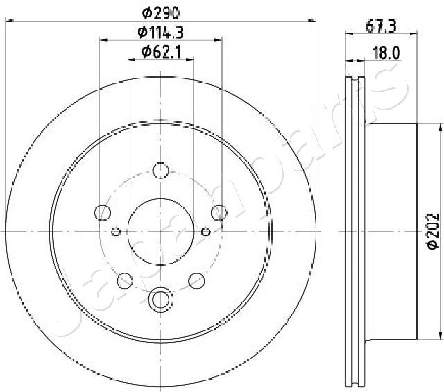 Brake Disc (DP-257C)