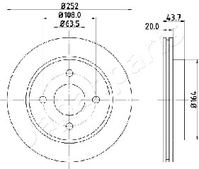 Brake Disc (DP-0308)