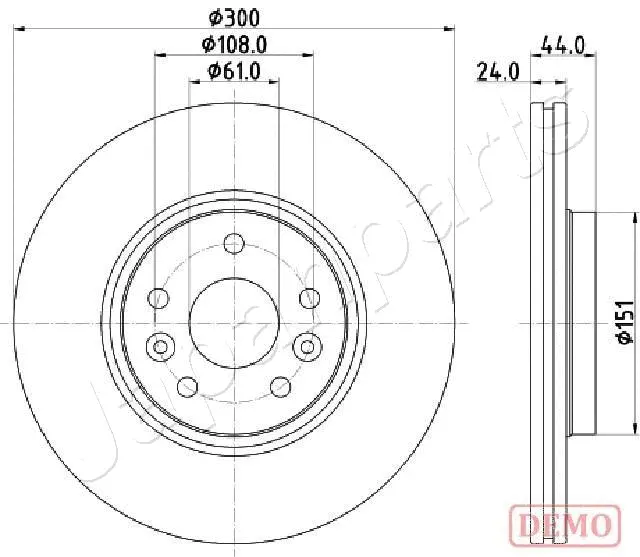 Brake Disc (DI-0706C)