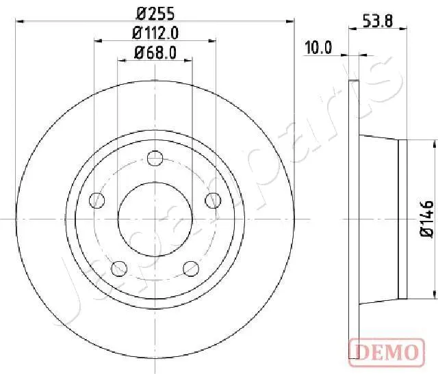 Brake Disc (DP-0914C)