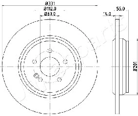Brake Disc (DP-0523)