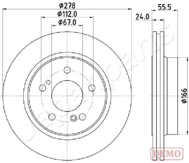 Brake Disc (DP-0506C)