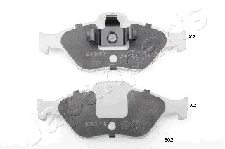 Brake Pad Set, disc brake (PA-302AF)
