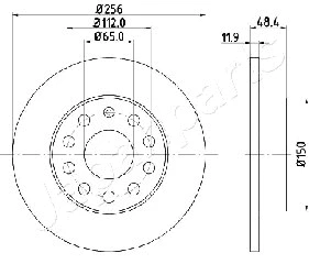 Brake Disc (DP-0928)