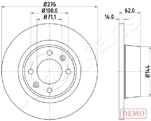 Brake Disc (DP-0604C)