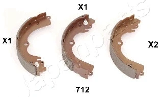 Brake Shoe Set (GF-712AF)