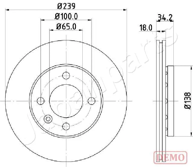 Brake Disc (DI-0952C)