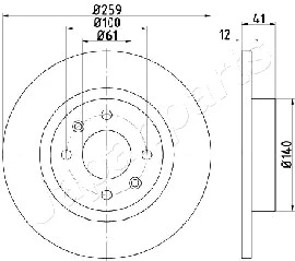 Brake Disc (DI-0719)