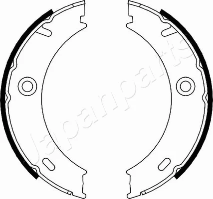 Brake Shoe Set, parking brake (GF-0503AF)