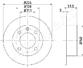 Brake Disc (DP-0614)