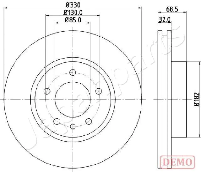 Brake Disc (DI-0957C)