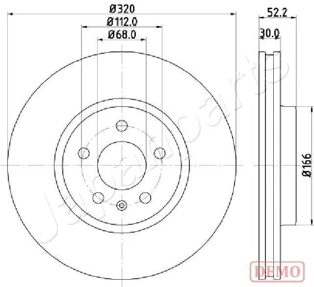 Brake Disc (DI-0917C)