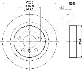 Brake Disc (DP-0105)