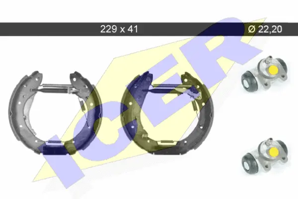 Brake Shoe Set (79KT0072 C)