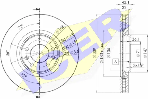 Brake Disc (78BD4687-2)