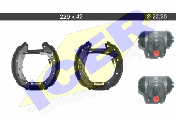 Brake Shoe Set (79KT0071 C)
