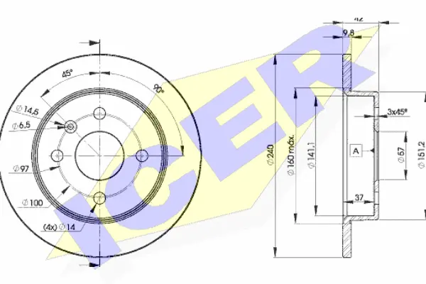 Brake Disc (78BD9108-2)