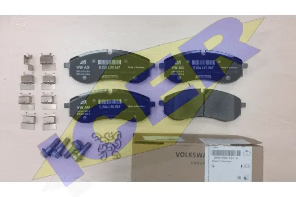 Brake Pad Set, disc brake (142381)