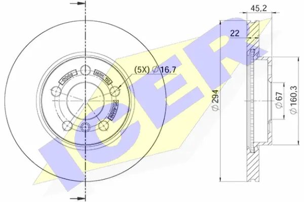 Brake Disc (78BD0046-2)