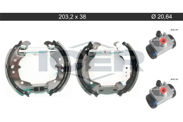 Brake Shoe Set (79KT0107 C)