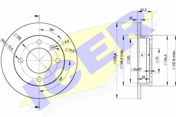Brake Disc (78BD1991-2)