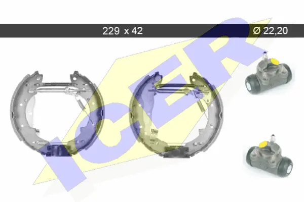 Brake Shoe Set (79KT0074 C)