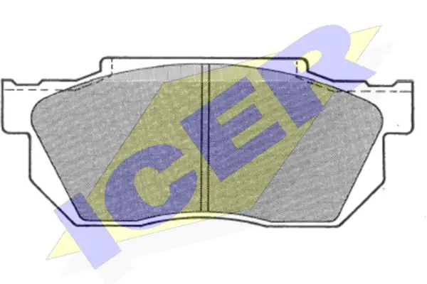 Brake Pad Set, disc brake (180492)