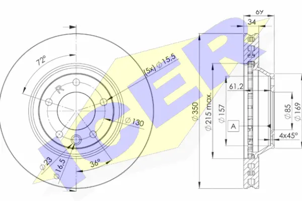 Brake Disc (78BD3324-1)