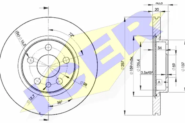 Brake Disc (78BD4683-2)