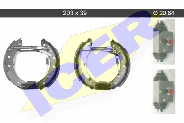 Brake Shoe Set (79KT0066 C)