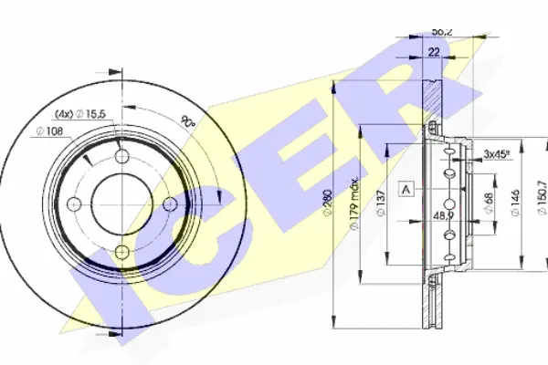 Brake Disc (78BD8011-2)