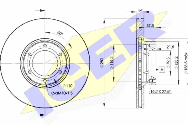 Brake Disc (78BD6847-2)