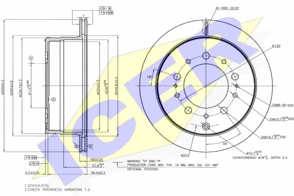 Brake Disc (78BD1264-1)