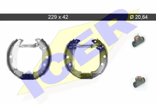 Brake Shoe Set (79KT0047 C)