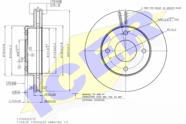 Brake Disc (78BD2938-2)