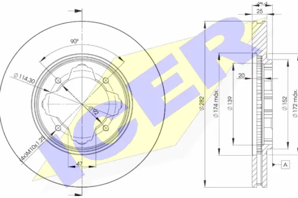 Brake Disc (78BD2582-2)
