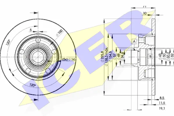 Brake Disc (78BD3576-1)