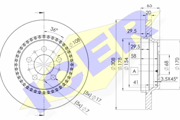 Brake Disc (78BD7302-1)