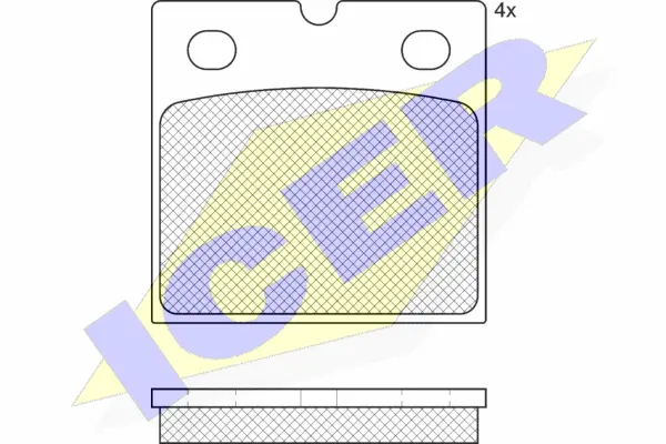 Brake Pad Set, disc parking brake (182361)