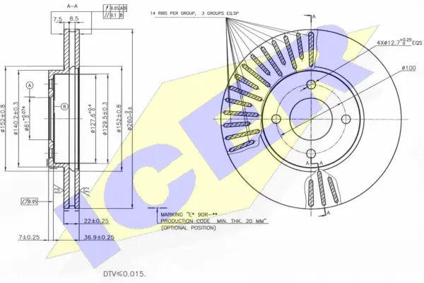 Brake Disc (78BD7794-2)