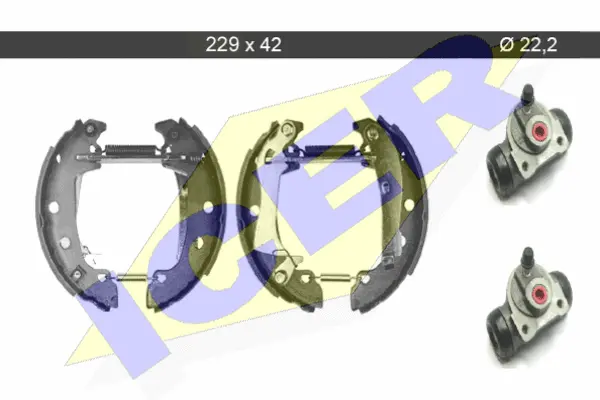Brake Shoe Set (79KT0016 C)