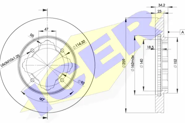 Brake Disc (78BD0836-2)
