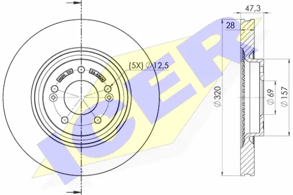Brake Disc (78BD5271-2)
