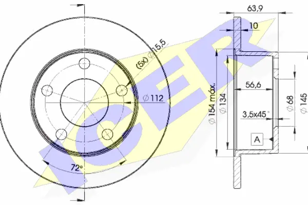 Brake Disc (78BD4060-2)