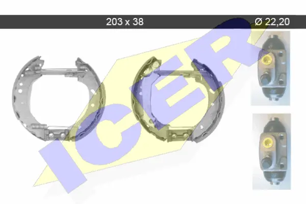 Brake Shoe Set (79KT0026 C)